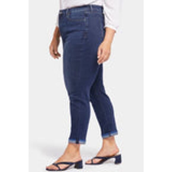 NYDJ Margot Girlfriend High Rise Ankle Jean Coolmax Liftuck Sculpting 18W Petite - Picture 2 of 13
